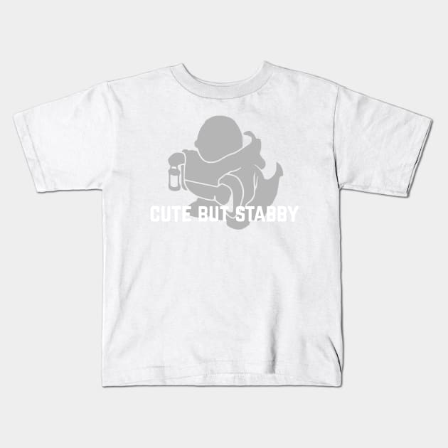 Cute But Stabby Kids T-Shirt by snitts